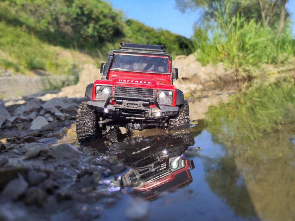1:18 Modellautos beim "Rock Crawling", in diesem Fall "Glamour Shots" unserer letzten Tour.